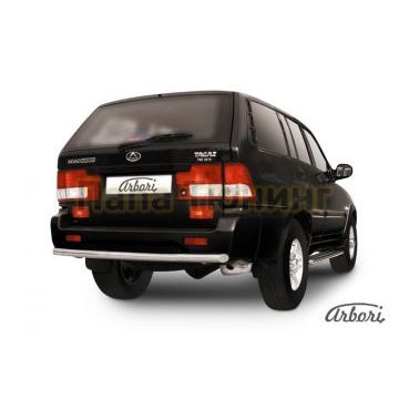 Защита заднего бампера 57 мм Slitkoff для Тагаз Road Partner 2008-2011 Защита заднего бампера 57 мм Slitkoff для Тагаз Road Partner 2008-2011