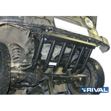 Защита рулевых тяг из трубы Rival сталь 3 мм для УАЗ Hunter 2009-