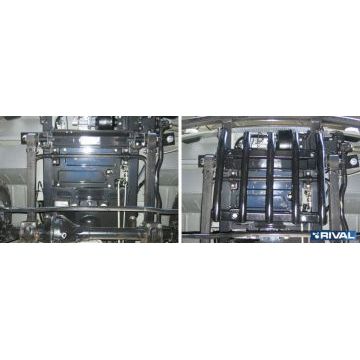 Защита рулевых тяг из трубы Rival сталь 3 мм для UAZ 3962, V - 2.7 1965-