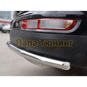 Защита заднего бампера d42 РусСталь для Kia Sportage 2016-2021