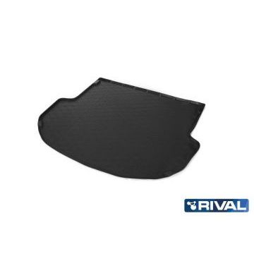 Коврик багажника Rival полиуретан на 5 мест для Hyundai Santa Fe 2012-2018