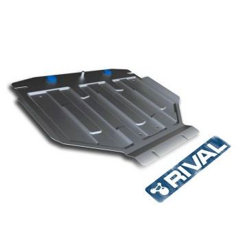 Защита картера алюминий 4 мм RIVAL для Lexus LX, V - 4,5d; 5.7; Часть 2 2015-/ Lexus LX, V - 5.7; Часть 2 2008-2015/Toyota Land Cruiser 200, V - 4.5d; 4.6; Часть 2 2015-2021/Toyota Land Cruiser 200, V - 4.5d; 4.7; Часть 2 2007-2015