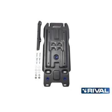 Защита КПП Rival сталь 2 мм для Toyota Land Cruiser 200, V - 4.5d; 4.7 2007-