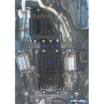 Защита КПП Rival сталь 2 мм для Toyota Land Cruiser 200, V - 4.5d; 4.7 2007-