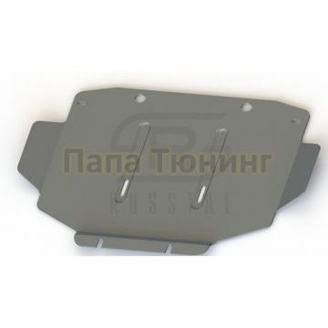 Защита картера и радиатора Руссталь алюминий 4 мм для Toyota Land Cruiser 200 2007- Защита картера и радиатора Руссталь алюминий 4 мм для Toyota Land Cruiser 200 2007-