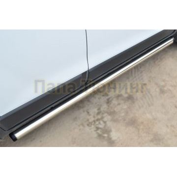 Пороги труба d57 вариант 2 РусСталь для Chevrolet Captiva 2013-2016 Пороги труба d57 вариант 2 РусСталь для Chevrolet Captiva 2013-2016