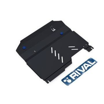 Защита картера + КПП Rival сталь 2 мм для Opel Antara, V - 2.4; 3.2 2006-2011