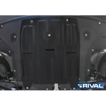 Защита картера и КПП Rival для 1,6/1,6T/2,0/2,0D сталь 2 мм для Hyundai Tucson/Kia Sportage 2015-