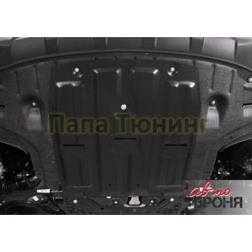 Защита картера и КПП Автоброня для 1,6GDi/1,6T/2,0MPI/2,0CRDI сталь 2 мм для Hyundai Tucson/Kia Sportage 2015-