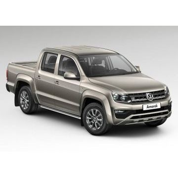 Защита штатных порогов 57 мм Rival для Volkswagen Amarok 2016-