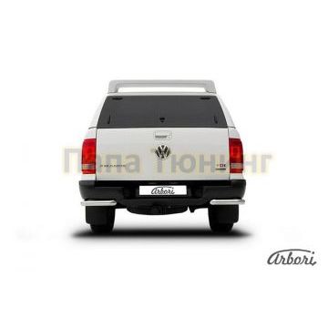 Защита задняя уголки 57 мм Slitkoff для Volkswagen Amarok 2010-2016 Защита задняя уголки 57 мм Slitkoff для Volkswagen Amarok 2010-2016