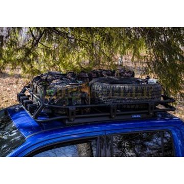 Экспедиционный багажник Rival черный алюминий для Volkswagen Amarok 2010-