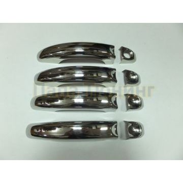 Накладки на 4 дверные ручки Omsa_Line для Volkswagen Amarok 2010-2016