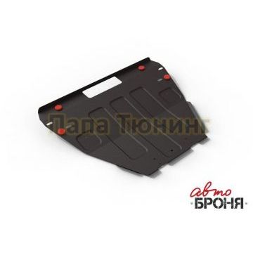 Защита картера + КПП сталь 2 мм АвтоБРОНЯ для FAW Besturn B50 , V - 1.6 2013-2017/FAW Besturn X80, V - 2.0 2016-