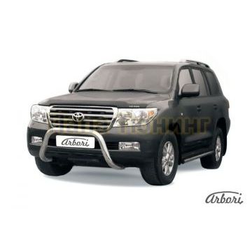 Кенгурин низкий мини 76 мм Slitkoff для Toyota Land Cruiser 200 2007-2011 Кенгурин низкий мини 76 мм Slitkoff для Toyota Land Cruiser 200 2007-2011