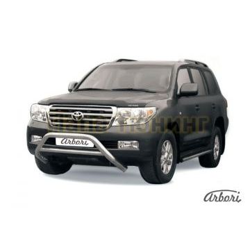 Кенгурин низкий широкий с перемычкой 76 мм Slitkoff для Toyota Land Cruiser 200 2007-2011 Кенгурин низкий широкий с перемычкой 76 мм Slitkoff для Toyota Land Cruiser 200 2007-2011