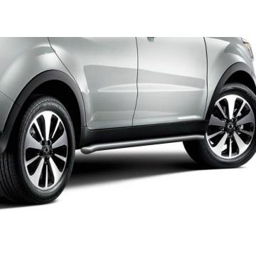 Защита штатных порогов 57 мм Rival для SsangYong Actyon 2010-