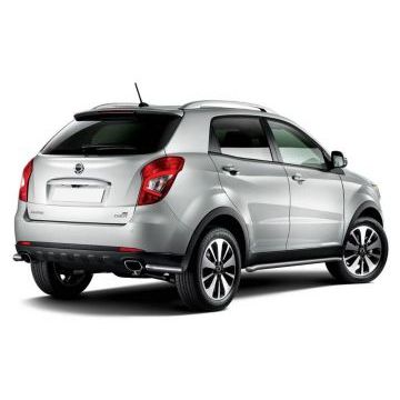 Защита штатных порогов 57 мм Rival для SsangYong Actyon 2010-