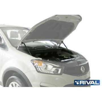 Упоры капота Rival 2 штуки для SsangYong Actyon 2013-2019