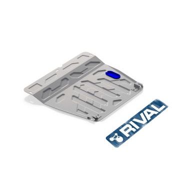 Защита картера и КПП Rival алюминий 4 мм для SsangYong Actyon 2010-