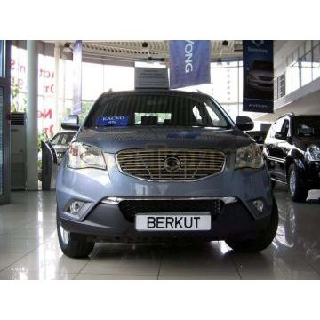 Накладка на решетку радиатора 12 мм РусСталь для Ssangyong Actyon 2010-2013