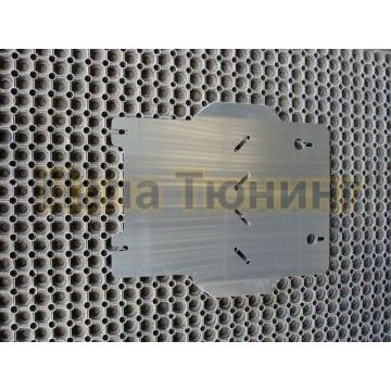 Защита КПП (алюминий) 4мм ТСС для Infiniti QX56 2010-2013/Infiniti QX80 2014/2018-/Nissan Patrol 2010-