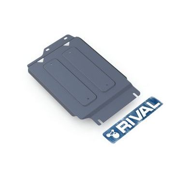 Защита РК алюминий 4 мм RIVAL для Infiniti QX56, V - 5.6 2010-2013/Infiniti QX80, V - 5.6 2013-2018/Infiniti QX80, V - 5.6 2018- /Nissan Patrol, V - 5.6 2010-2014/Nissan Patrol, V - 5.6 2014-2019