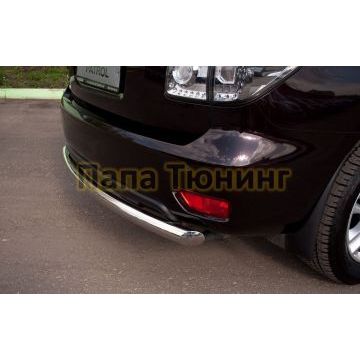 Защита заднего бампера d76 РусСталь для Nissan Patrol 2010-2013