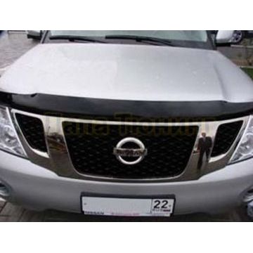 Дефлектор капота SIM для Nissan Patrol 2010- Дефлектор капота SIM для Nissan Patrol 2010-
