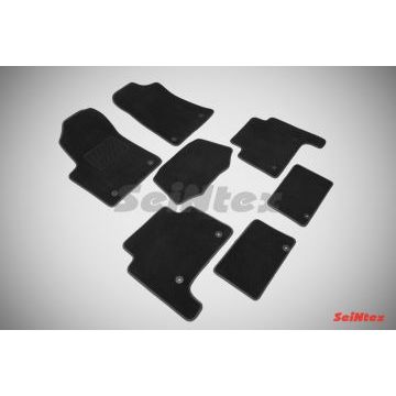 Коврики салона Lux текстильные Seintex чёрные для Nissan Patrol/Infiniti QX56/QX80 2010- Коврики салона Lux текстильные Seintex чёрные для Nissan Patrol/Infiniti QX56/QX80 2010-