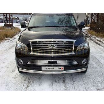Рамка номерного знака Infiniti FX 37 (комплект) ТСС для Infiniti FX37 2007-2019