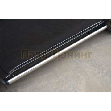 Пороги труба d57 вариант 2 РусСталь для Toyota RAV4 2010-2013