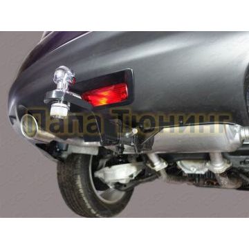 Фаркоп ТСС оцинкованный, шар E нержавеющий для Infiniti QX70 2013-2017