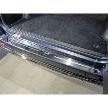 Накладка на задний бампер зеркальный лист лого УАЗ ТСС для УАЗ Патриот 2015-