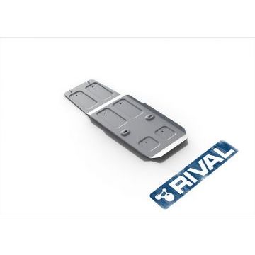 Защита КПП алюминий 4 мм RIVAL для Infiniti FX35, V - 3.5 2008-2010/Infiniti FX37, V - 3.7 2010-2013/Infiniti QX70, V - 3.0; 3.7 2013-2018