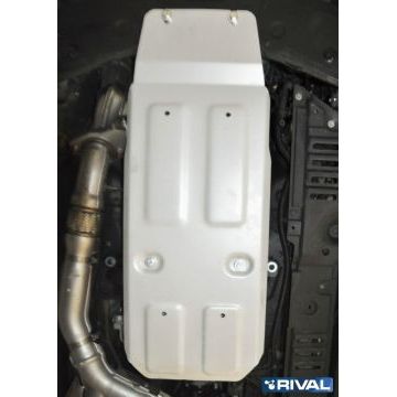 Защита КПП алюминий 4 мм RIVAL для Infiniti FX35, V - 3.5 2008-2010/Infiniti FX37, V - 3.7 2010-2013/Infiniti QX70, V - 3.0; 3.7 2013-2018