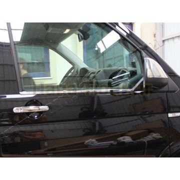 Нижние молдинги стекол 2 части Omsa_Line для Volkswagen T6 Multivan/T6 Transporter/Caravelle 2015-