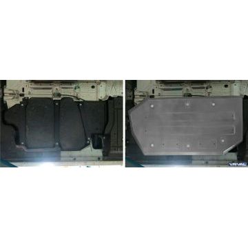 Защита топливного бака Rival алюминий 4 мм для Volkswagen Multivan, V - 2.0d; 2.0 2003-