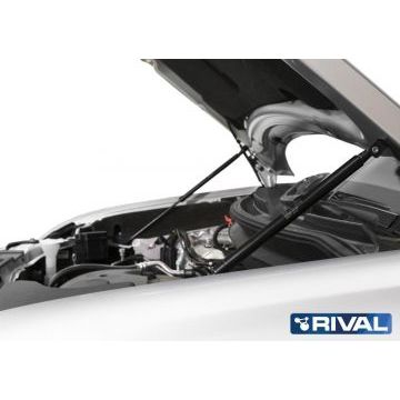 Упоры капота Rival 2 штуки для Mitsubishi Outlander 2012-