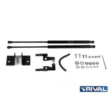 Упоры капота Rival 2 штуки для Mitsubishi Outlander 2012-