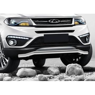 Защита передняя волна 57 мм Rival для Chery Tiggo 5 2016-