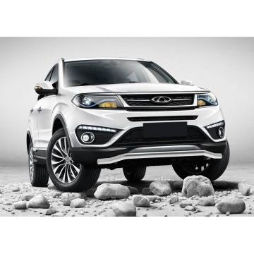 Защита передняя волна 57 мм Rival для Chery Tiggo 5 2016-