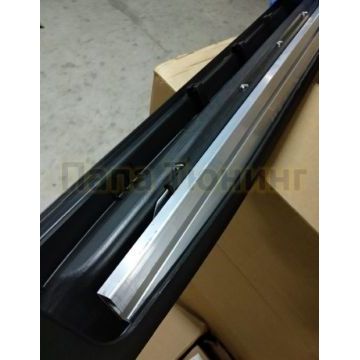 Пороги алюминиевые Sport Style OEM Tuning для Hyundai Tucson 2015-2021