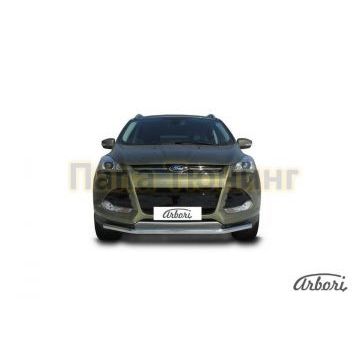 Защита переднего бампера 57 мм Slitkoff для Ford Kuga 2013- Защита переднего бампера 57 мм Slitkoff для Ford Kuga 2013-