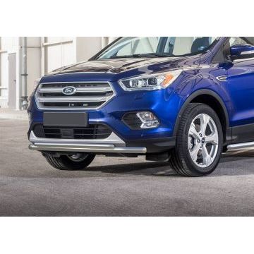 Защита передняя двойная 57-42 мм Rival для Ford Kuga 2016-