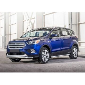 Защита передняя двойная 57-42 мм Rival для Ford Kuga 2016-
