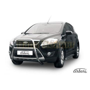 Кенгурин высокий с перемычкой 57 мм Slitkoff для Ford Kuga 2008-2013 Кенгурин высокий с перемычкой 57 мм Slitkoff для Ford Kuga 2008-2013