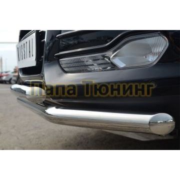 Защита передняя двойная d57-d57 РусСталь для Ford Kuga 2013-2016