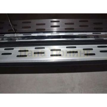 Пороги алюминиевые OEM-style для Kia Sportage 2016-2021