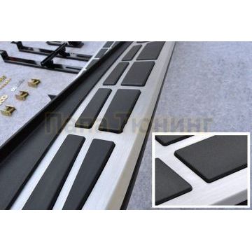 Пороги алюминиевые OEM-style для Kia Sportage 2016-2021